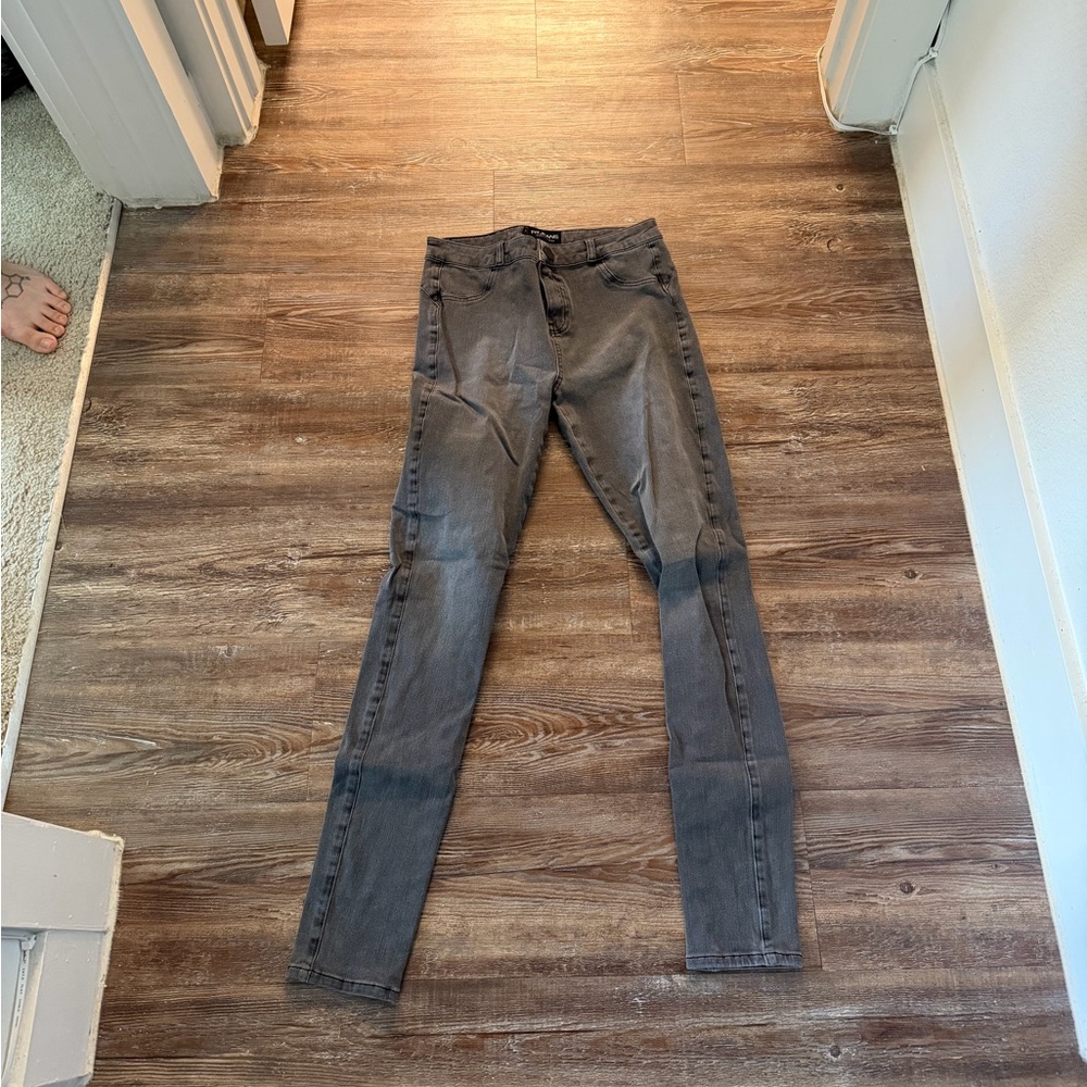 Skinny Gray Fit Jeans